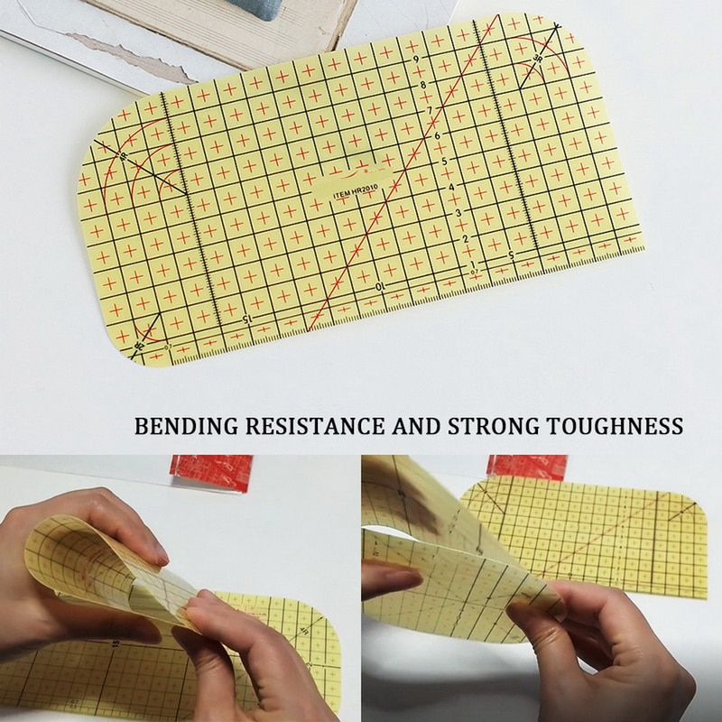 Ironing Ruler Clothes Folding Guide Ironing Ruler Clothes Folding Guide