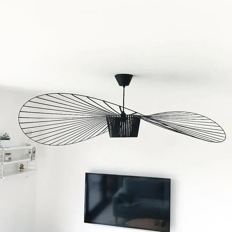 Italian Cross-border Nordic Straw Hat Lamp Fabric Restaurant Art Living Bedroom Designer Internet Celebrity Modern Italian Cross-border Nordic Straw Hat Lamp Fabric Restaurant Art Living Bedroom Designer Internet Celebrity Modern