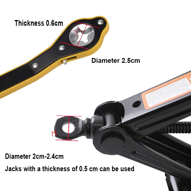 Jack Wrench Labor Saving Car Repair Tool