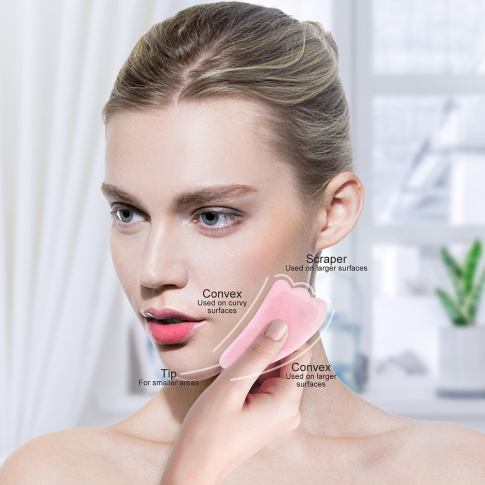 Jade Face Roller Rose Quartz Jade Face Roller Rose Quartz