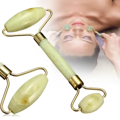 Jade Roller Face Massage Jade Roller Face Massage