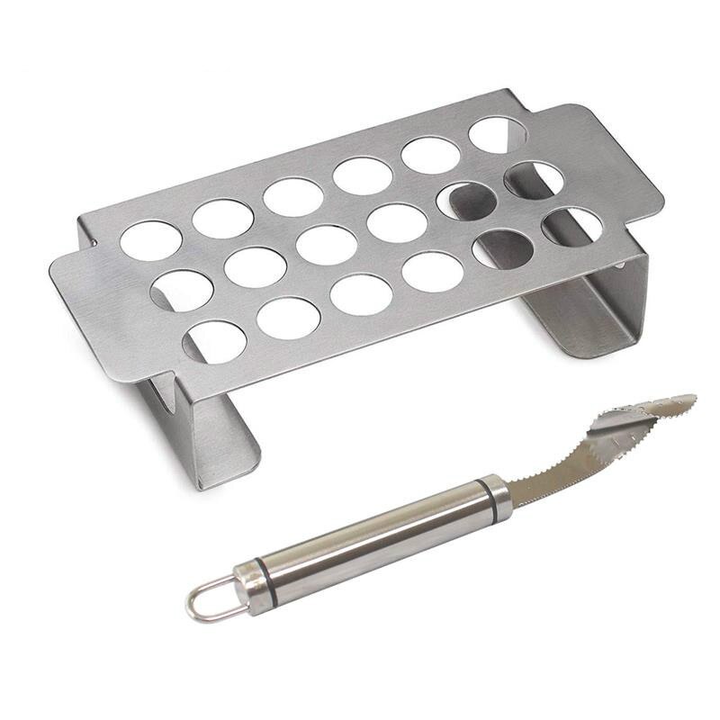 Jalapeno Grill Rack Chili Pepper Roaster with Corer Jalapeno Grill Rack Chili Pepper Roaster with Corer