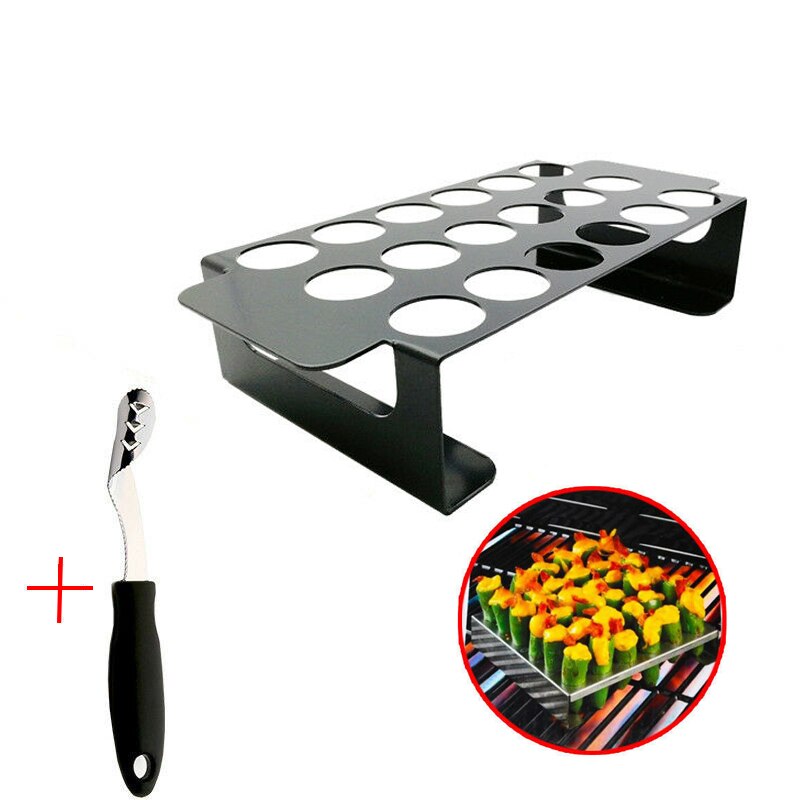Jalapeno Grill Rack Chili Pepper Roaster with Corer Jalapeno Grill Rack Chili Pepper Roaster with Corer