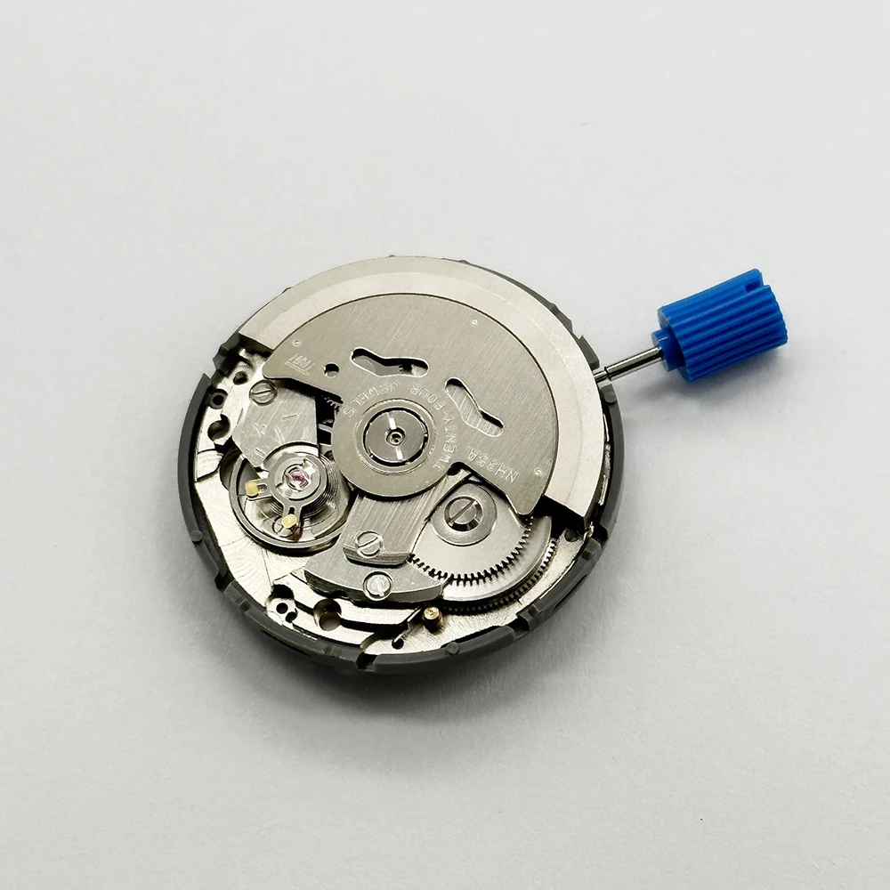 Japan Genuine NH35 Automatic Mechanical Movement High Accuracy 24 Jewels Mod Watch