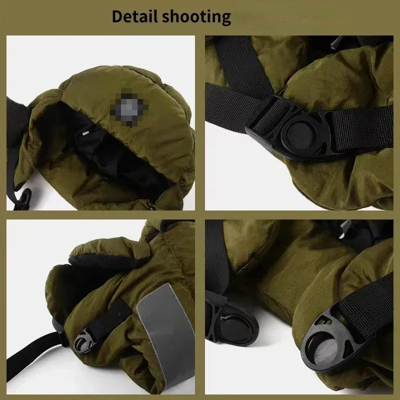 Japan South Korea Minimalist Down Jacket Cotton Ear Protection Hat for Women's Winter Mask Ski Men's Windproof Cycling Japan South Korea Minimalist Down Jacket Cotton Ear Protection Hat for Women's Winter Mask Ski Men's Windproof Cycling