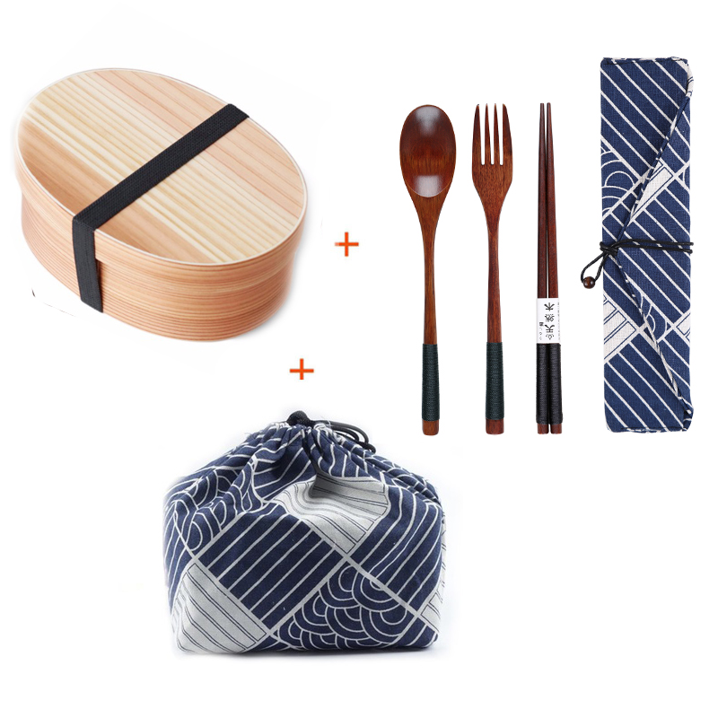Japanese Bento Box Wooden Dinnerware Set Japanese Bento Box Wooden Dinnerware Set