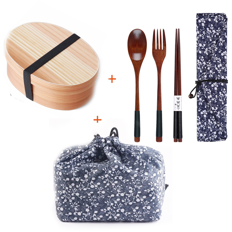 Japanese Bento Box Wooden Dinnerware Set Japanese Bento Box Wooden Dinnerware Set