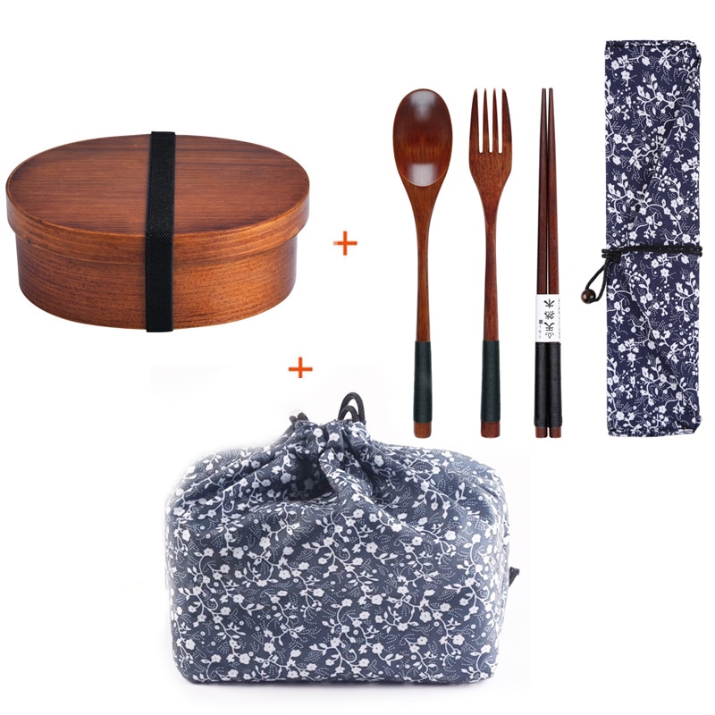 Japanese Bento Box Wooden Dinnerware Set Japanese Bento Box Wooden Dinnerware Set