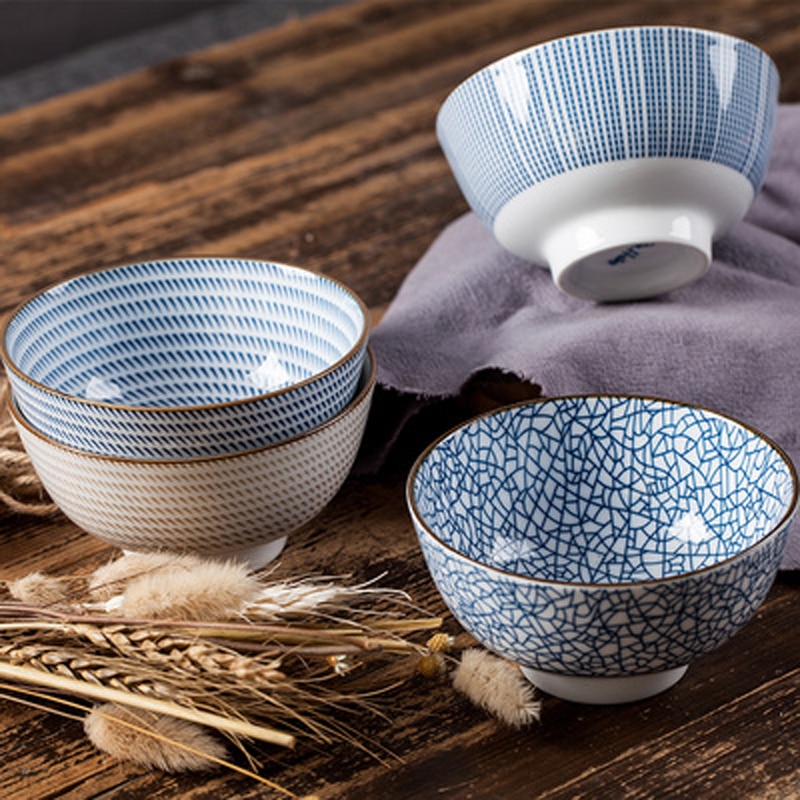 Japanese Rice Bowl Set (4 Pcs) Japanese Rice Bowl Set (4 Pcs)