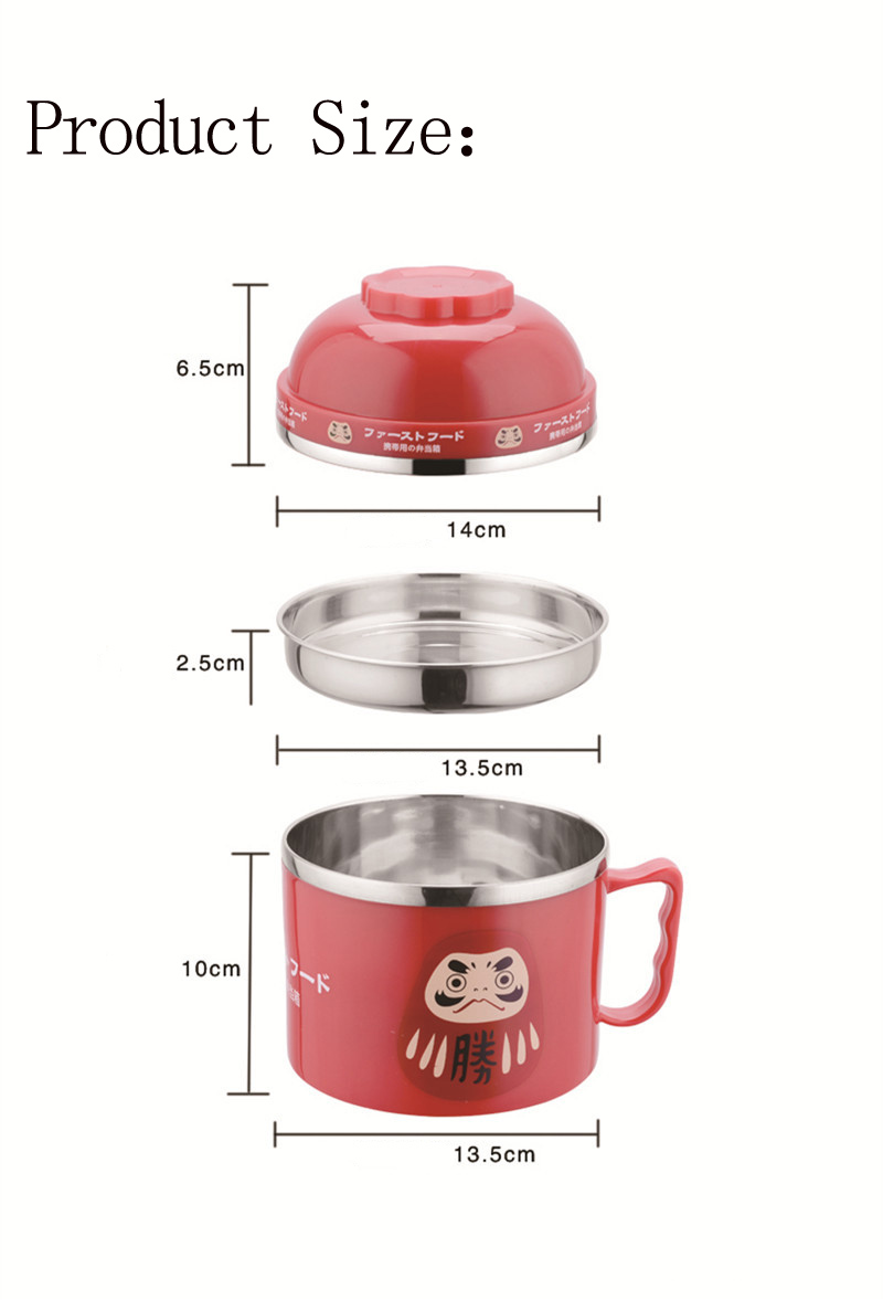 Japanese Style Food Thermos Lunch Box Bowl