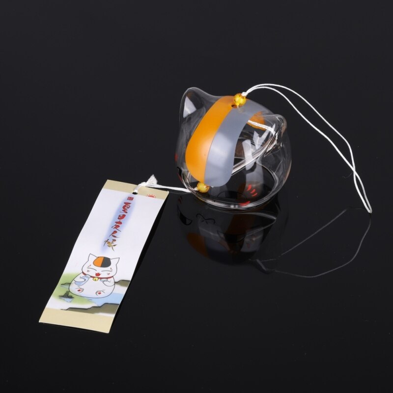 Japanese Style Glass Cat Wind Chime Japanese Style Glass Cat Wind Chime