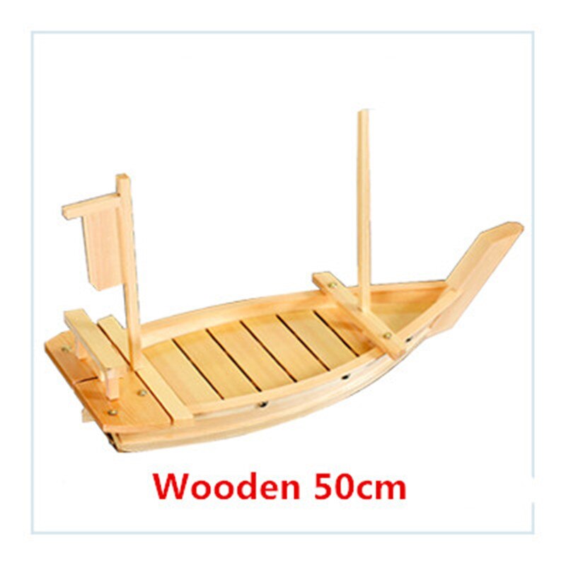 Japanese Wooden Sushi Boat
