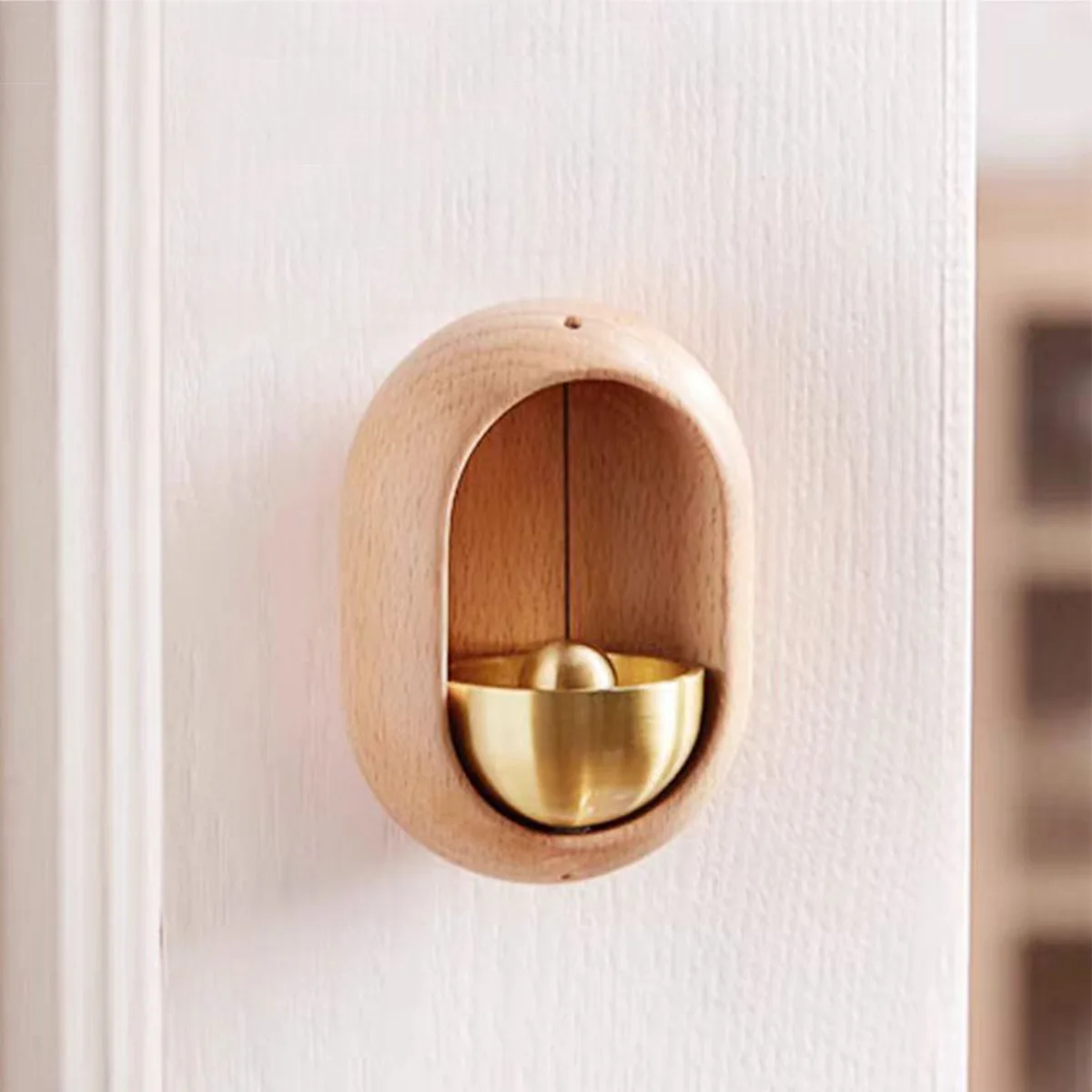 Japanese Wooden Wind Chimes Wireless Doorbell Entrance Door Bell Decorative Wind Bell for Home Opening Hanging Japanese Wooden Wind Chimes Wireless Doorbell Entrance Door Bell Decorative Wind Bell for Home Opening Hanging