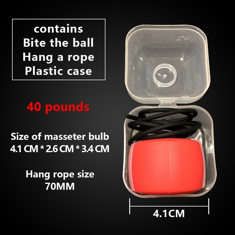 Jaw Exercise Ball Jawline Exerciser (3 pcs)