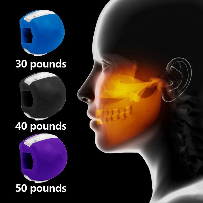 Jaw Exercise Ball Jawline Exerciser (3 pcs)