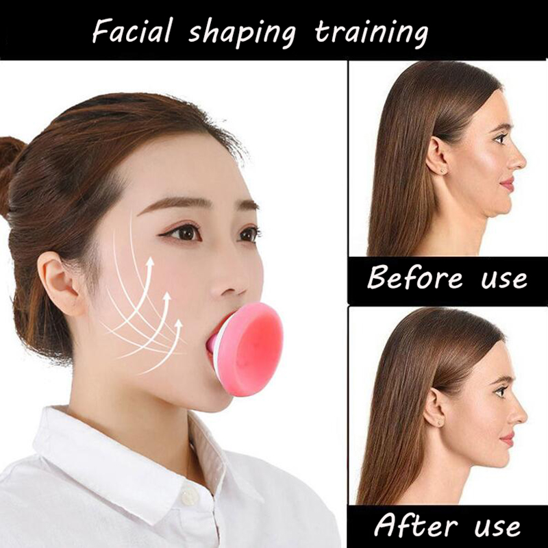 Jaw Exerciser Ball Face lift Fitness Accessories Double Chin Reducer Face Lift Neck Muscle Silica Gel Trainer for Men