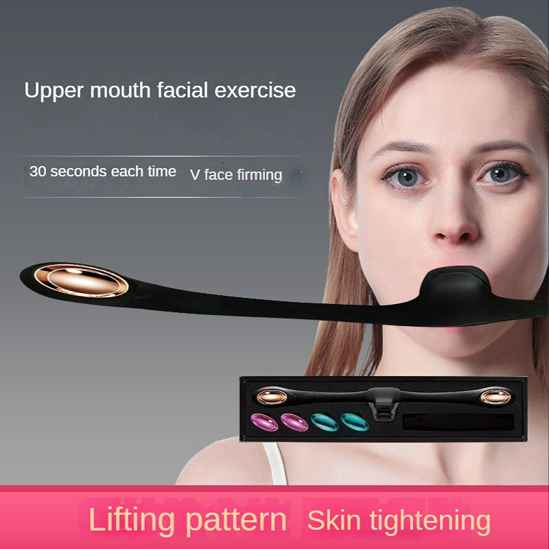 Jaw Exerciser Bite Muscle Training Face Lift V Face Thin Face Artifact Nasolabial Wrinkle Remover Double Chin Reducer