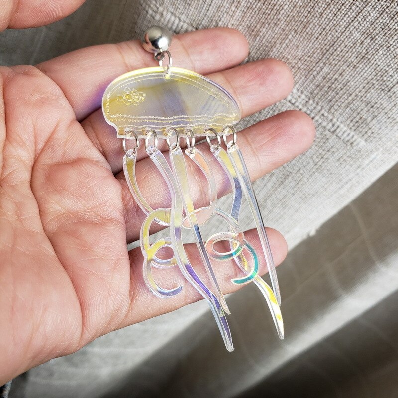 Jellyfish Earrings Girls Fashion Jewelry