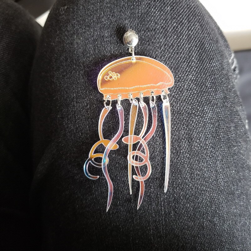 Jellyfish Earrings Girls Fashion Jewelry