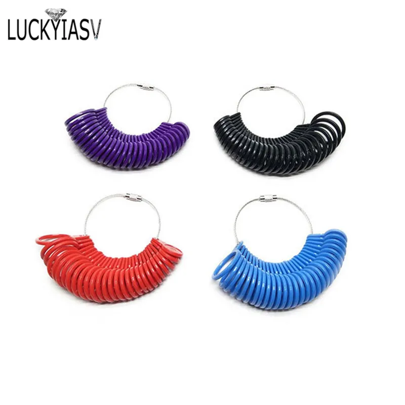 Jewellery Tools Ring Size Mandrel Stick Finger Gauge Ring Sizer Measuring Jewelry Tool Set Ring Size Fashion Jewellery