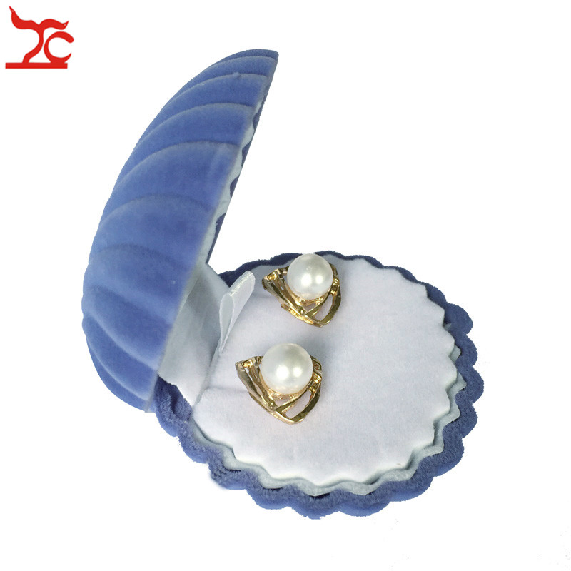 Jewelry Holder Seashell Ring Box (10 pcs)
