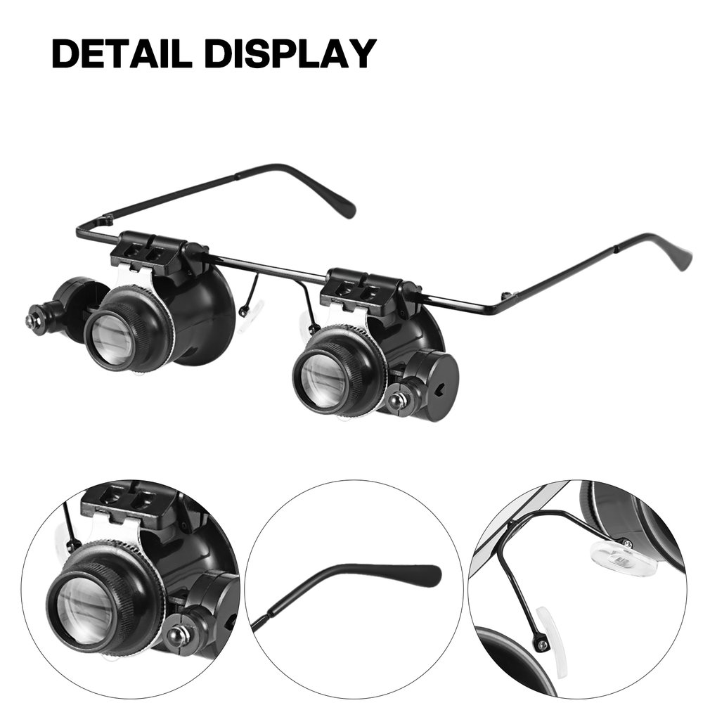 Jewelry Magnifier Inspector Glasses