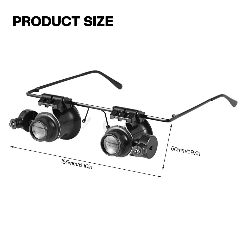 Jewelry Magnifier Inspector Glasses