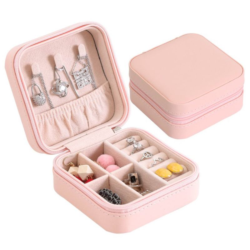 Jewelry Travel Box Leather Organizer Jewelry Travel Box Leather Organizer