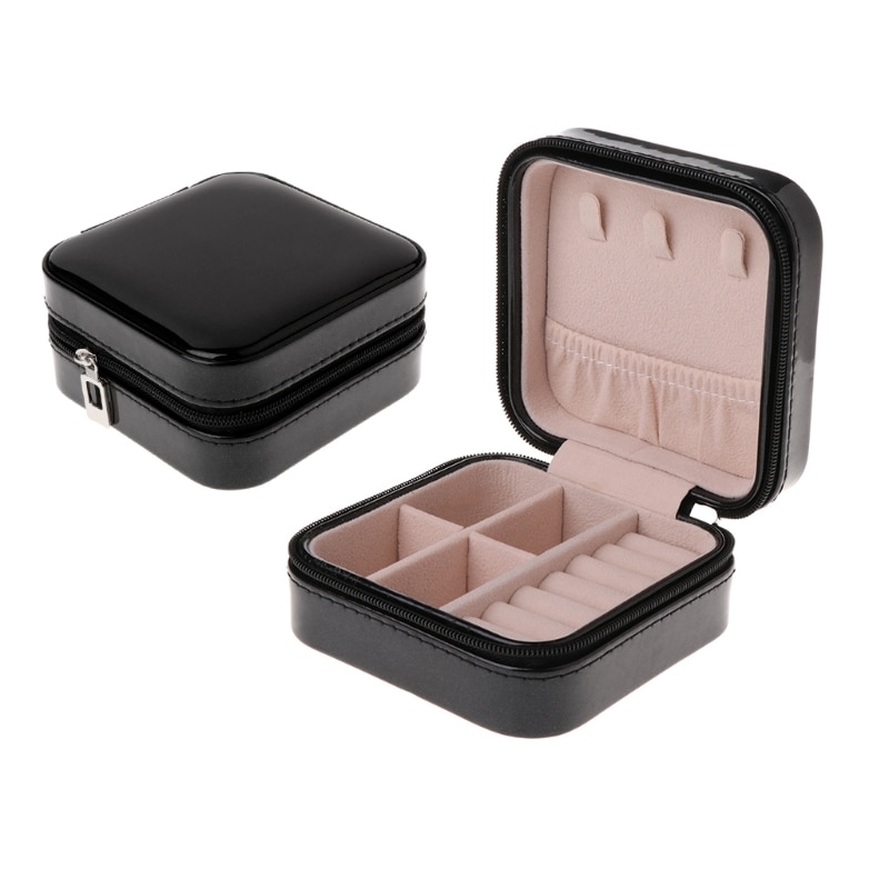 Jewelry Travel Box Leather Organizer Jewelry Travel Box Leather Organizer
