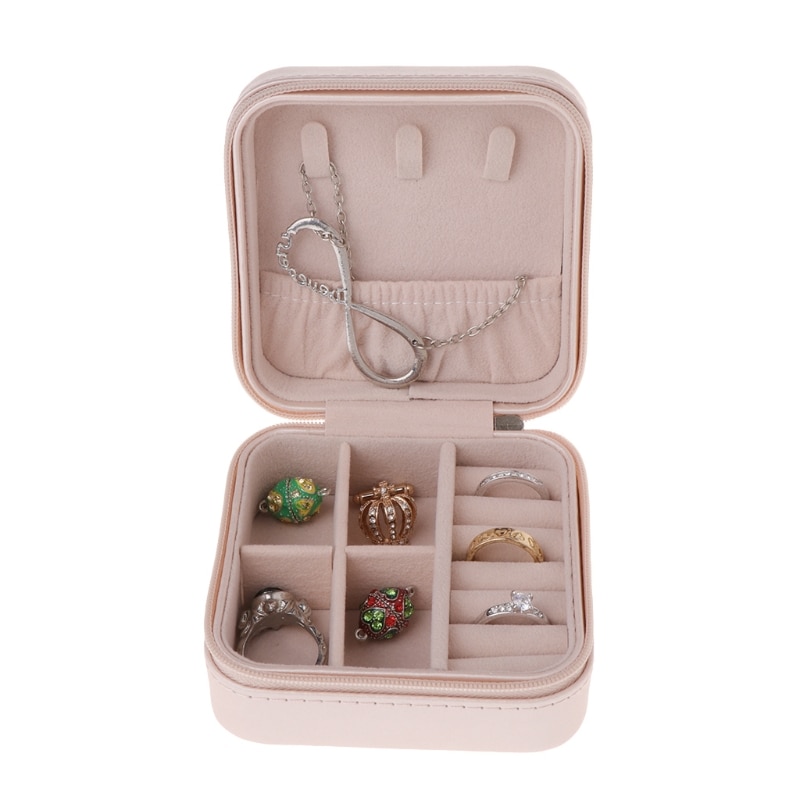 Jewelry Travel Box Leather Organizer Jewelry Travel Box Leather Organizer