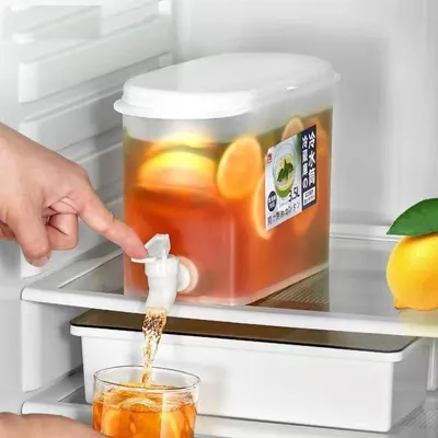 Juice Container for Fridge with Dispenser