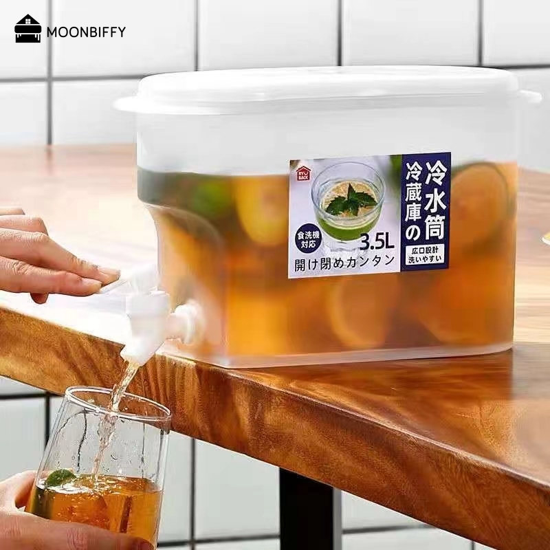 Juice Container for Fridge with Dispenser
