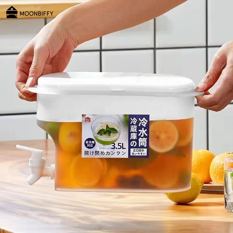 Juice Container for Fridge with Dispenser