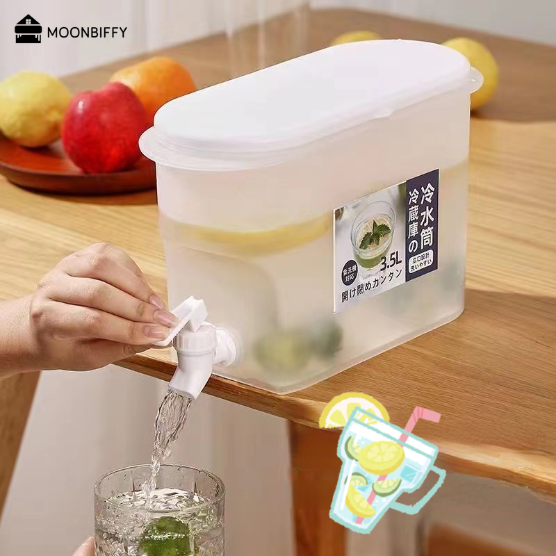 Juice Container for Fridge with Dispenser
