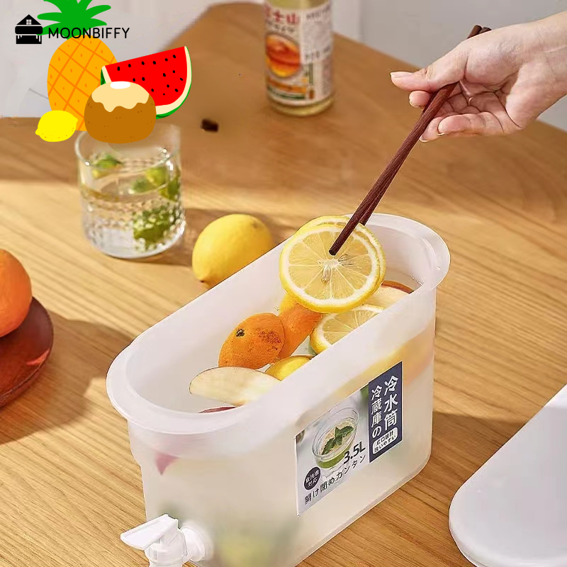 Juice Container for Fridge with Dispenser