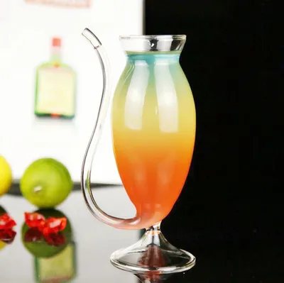 Juice Glass Drinking Straw (2pcs) Juice Glass Drinking Straw (2pcs)
