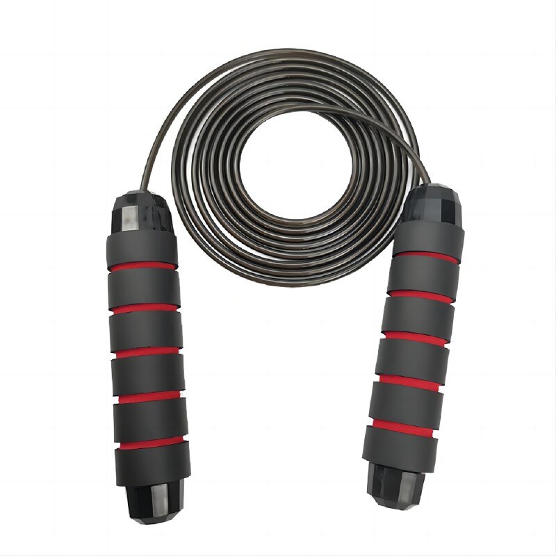 Jump Rope Professional Tangle Free Rapid Speed Jumping Rope Foam Handle Adjustable Steel Skipping Rope Gym Fitness Slim Jump Rope Professional Tangle Free Rapid Speed Jumping Rope Foam Handle Adjustable Steel Skipping Rope Gym Fitness Slim