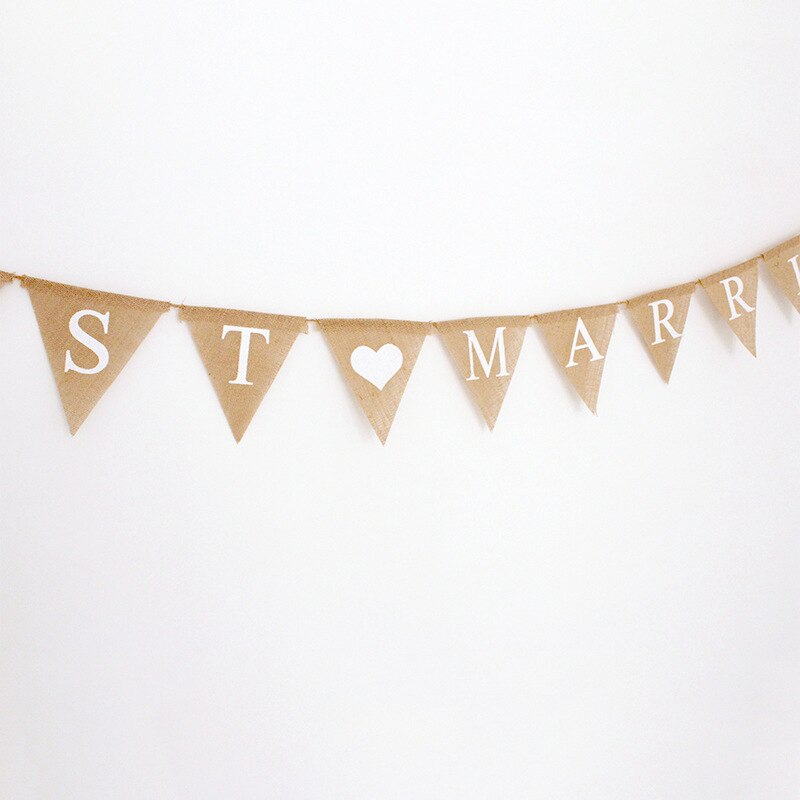 Just Married Banner Wedding Decor Just Married Banner Wedding Decor