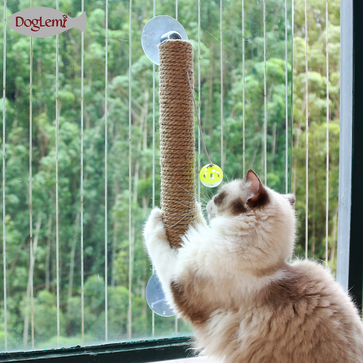 Jute Wall Mounted Cat Scratching Post