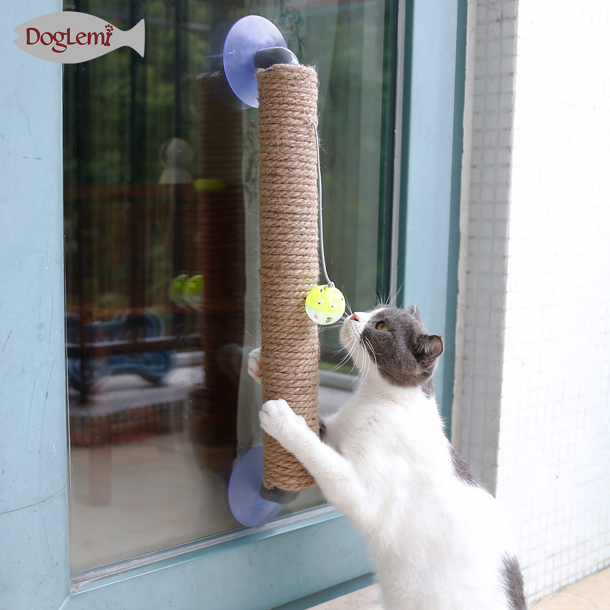 Jute Wall Mounted Cat Scratching Post