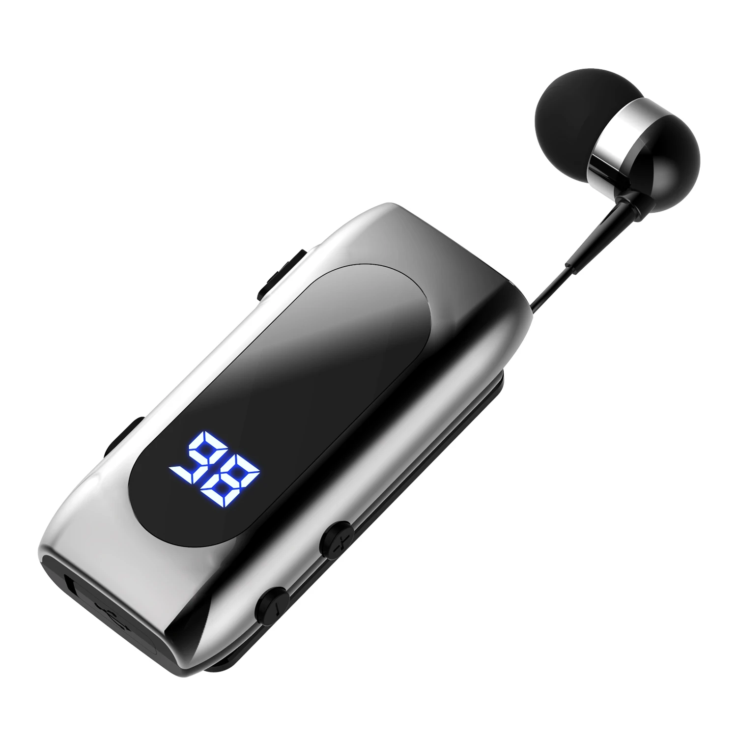 K55 Lavalier Business Bluetooth 5.2 Headphone Talk/music Time 20 Hours,led Digital Display,noice Cancelling Wireless K55 Lavalier Business Bluetooth 5.2 Headphone Talk/music Time 20 Hours,led Digital Display,noice Cancelling Wireless