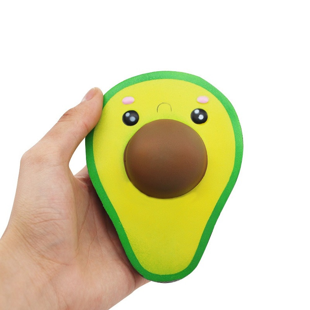 Kawaii Anti Stress Avocado Squishy