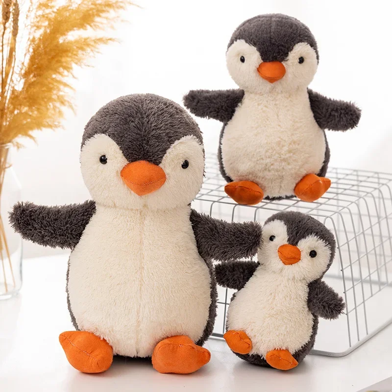 Kawaii Huggable Soft Penguin Plush Toys Stuffed Animal Pillow Baby Appease Doll Birthday Gift For Children Kids Girls