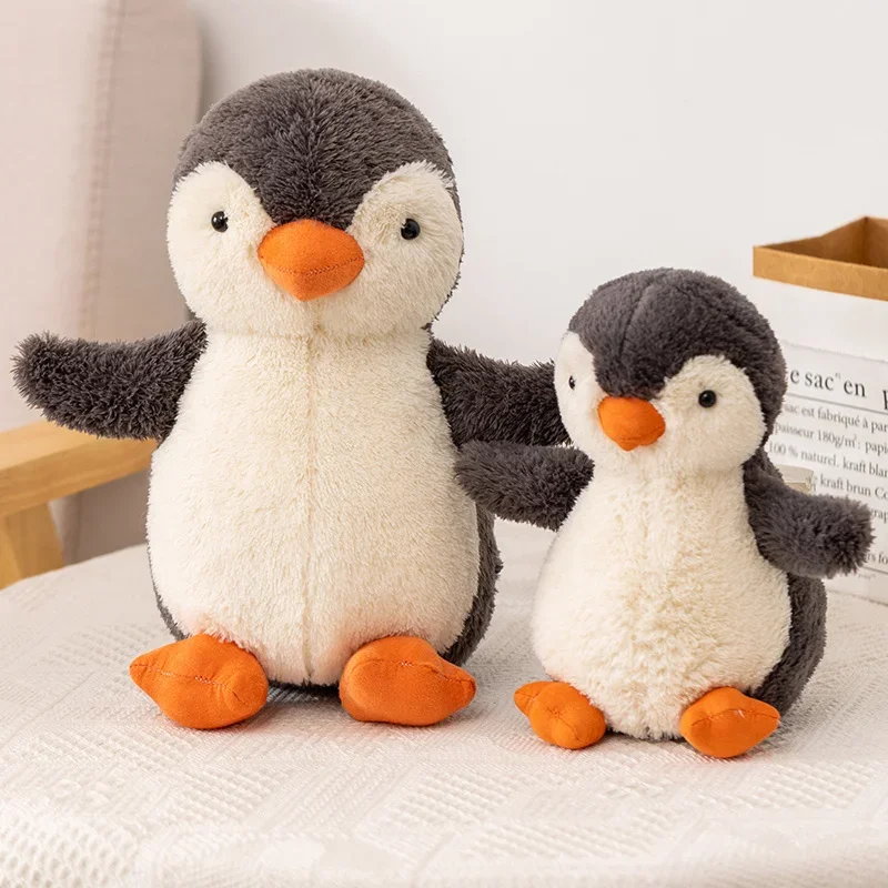 Kawaii Huggable Soft Penguin Plush Toys Stuffed Animal Pillow Baby Appease Doll Birthday Gift For Children Kids Girls