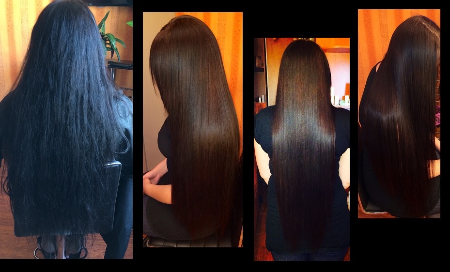 Keratin Hair Straightening Treatment