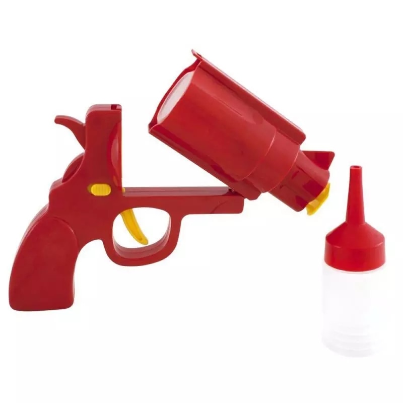 Ketchup Gun Sauce and Condiment Dispenser