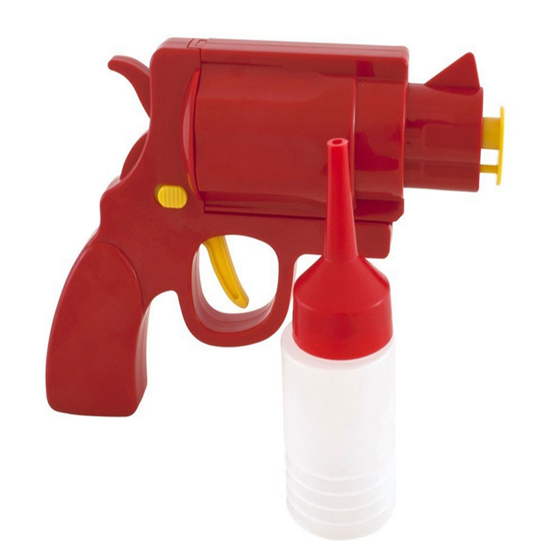 Ketchup Gun Sauce and Condiment Dispenser