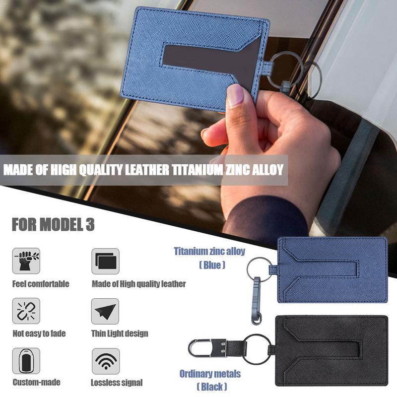 Key Card Holder Leather Keychain Key Card Holder Leather Keychain