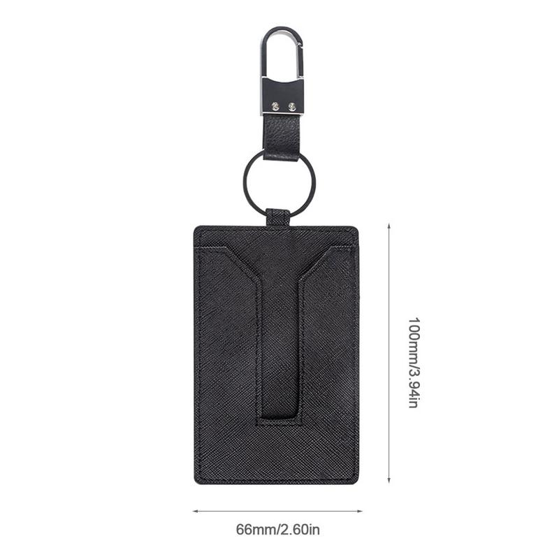 Key Card Holder Leather Keychain Key Card Holder Leather Keychain