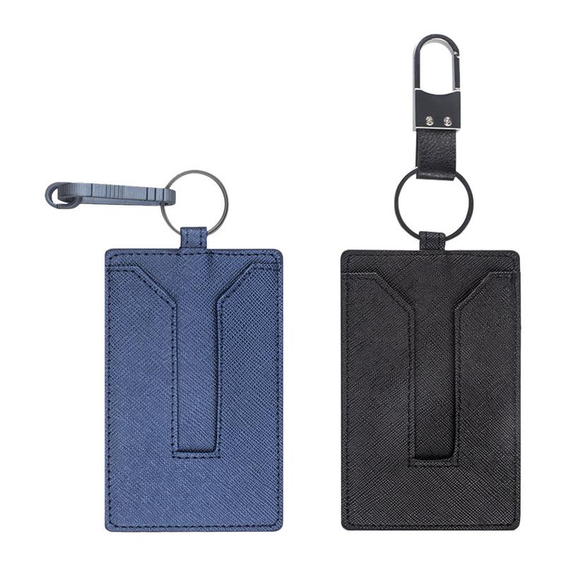 Key Card Holder Leather Keychain Key Card Holder Leather Keychain